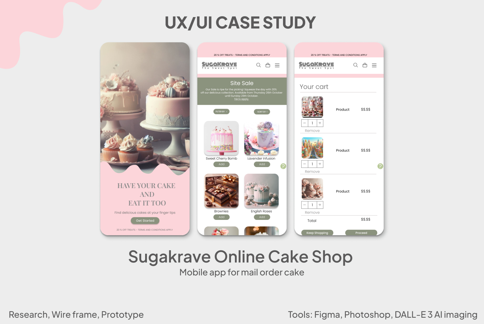 Sugakrave Online Cake Shop